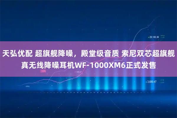 天弘优配 超旗舰降噪,殿堂级音质 索尼双芯超旗舰真无线降噪耳机WF-1000XM6正式发售