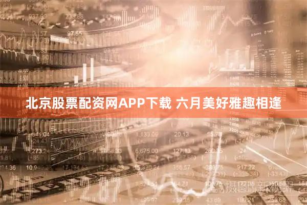 北京股票配资网APP下载 六月美好雅趣相逢